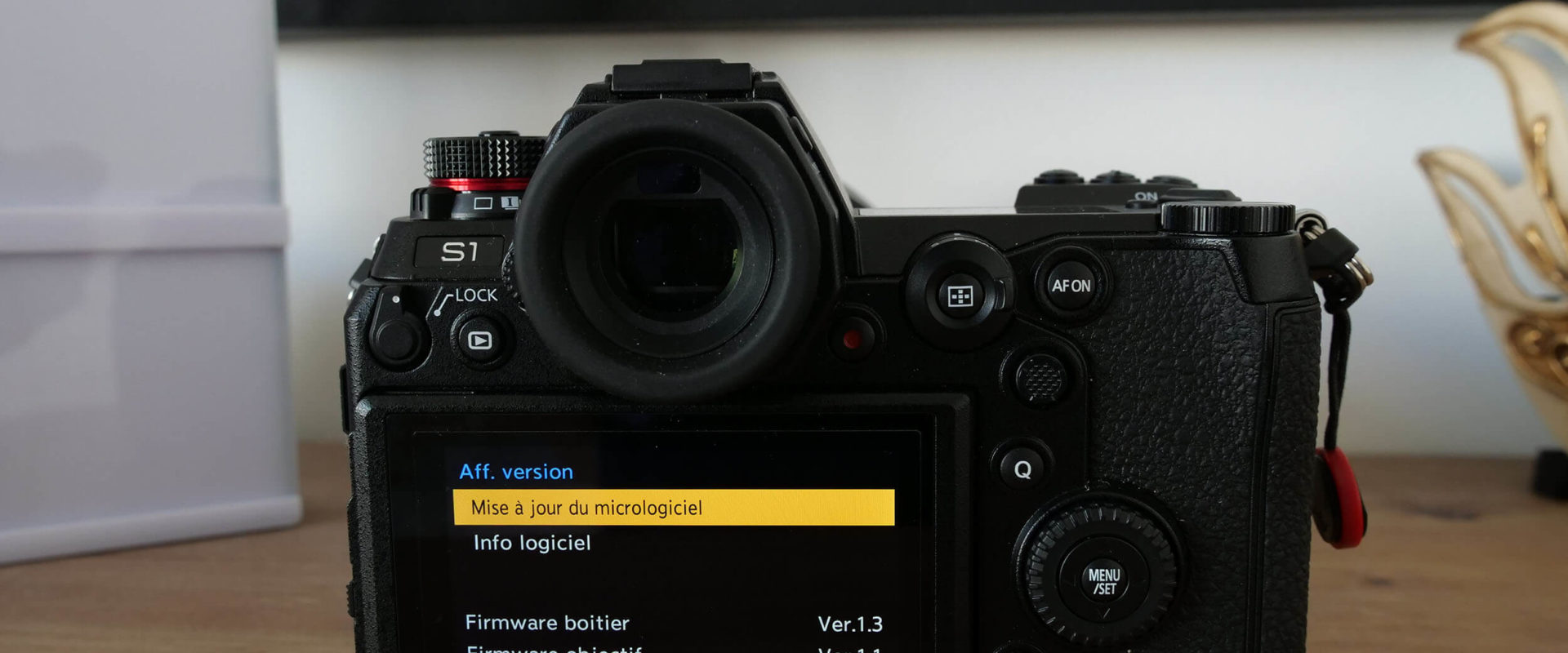 Tuto Mise à jour appareil photo Lumix Panasonic