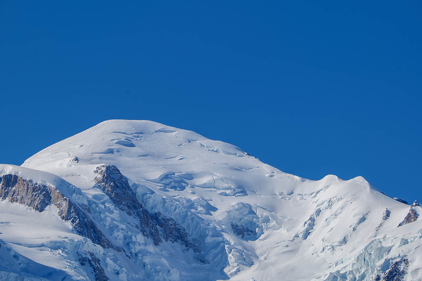 Mont-Blanc en gros plan