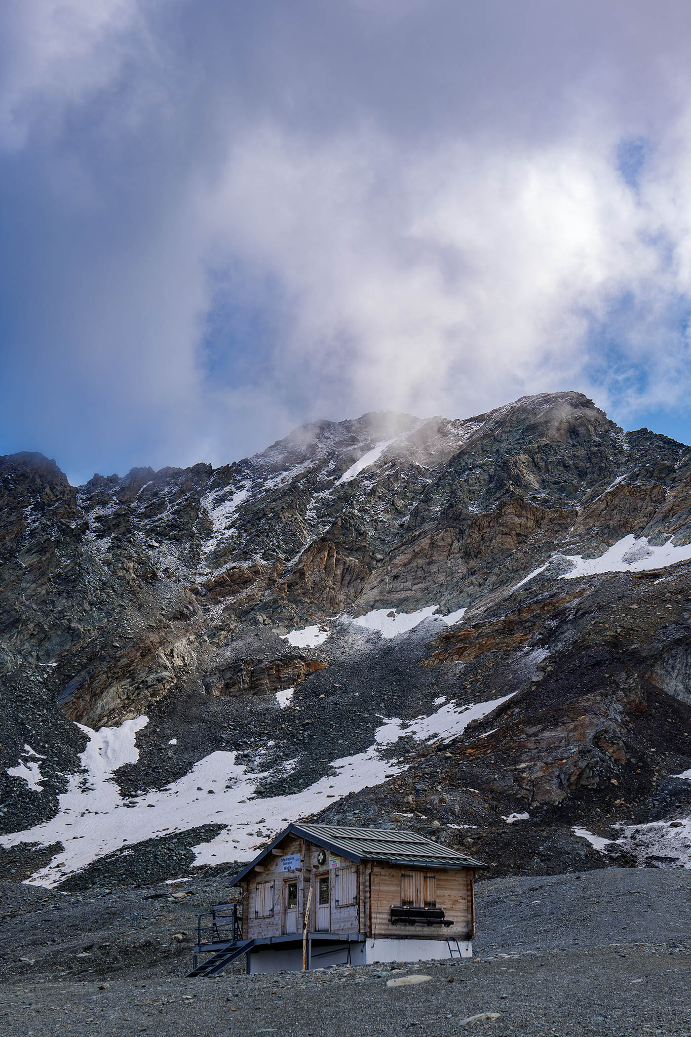 glacier de la Chiaupe Plagne Bellecote