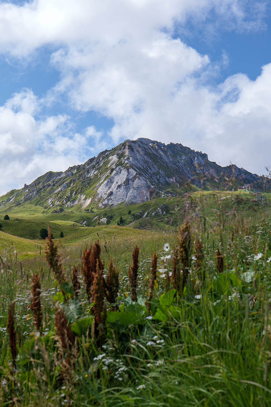 photographie paysage La Plagne Soleil