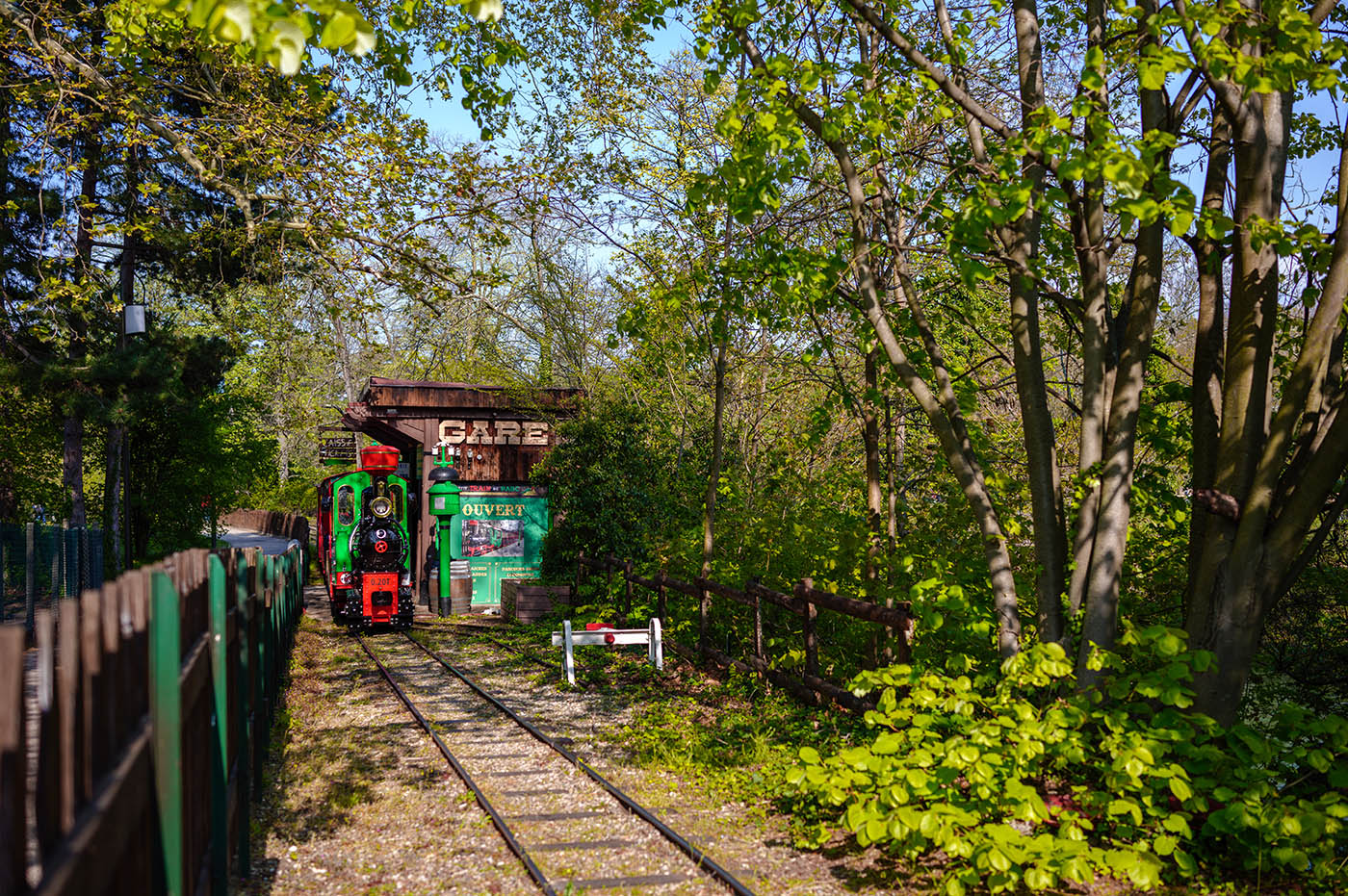 petit train du Parc de la Tête d'Or