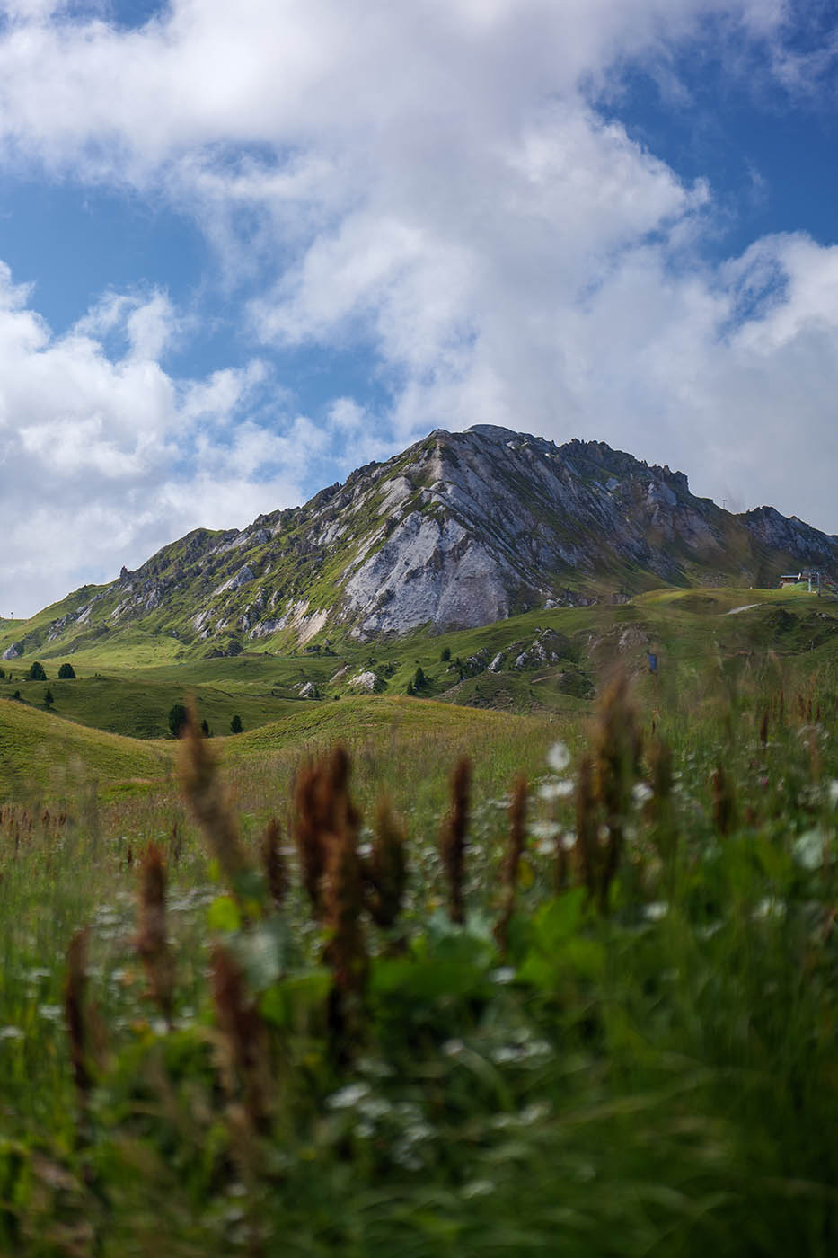photographie La Plagne en été