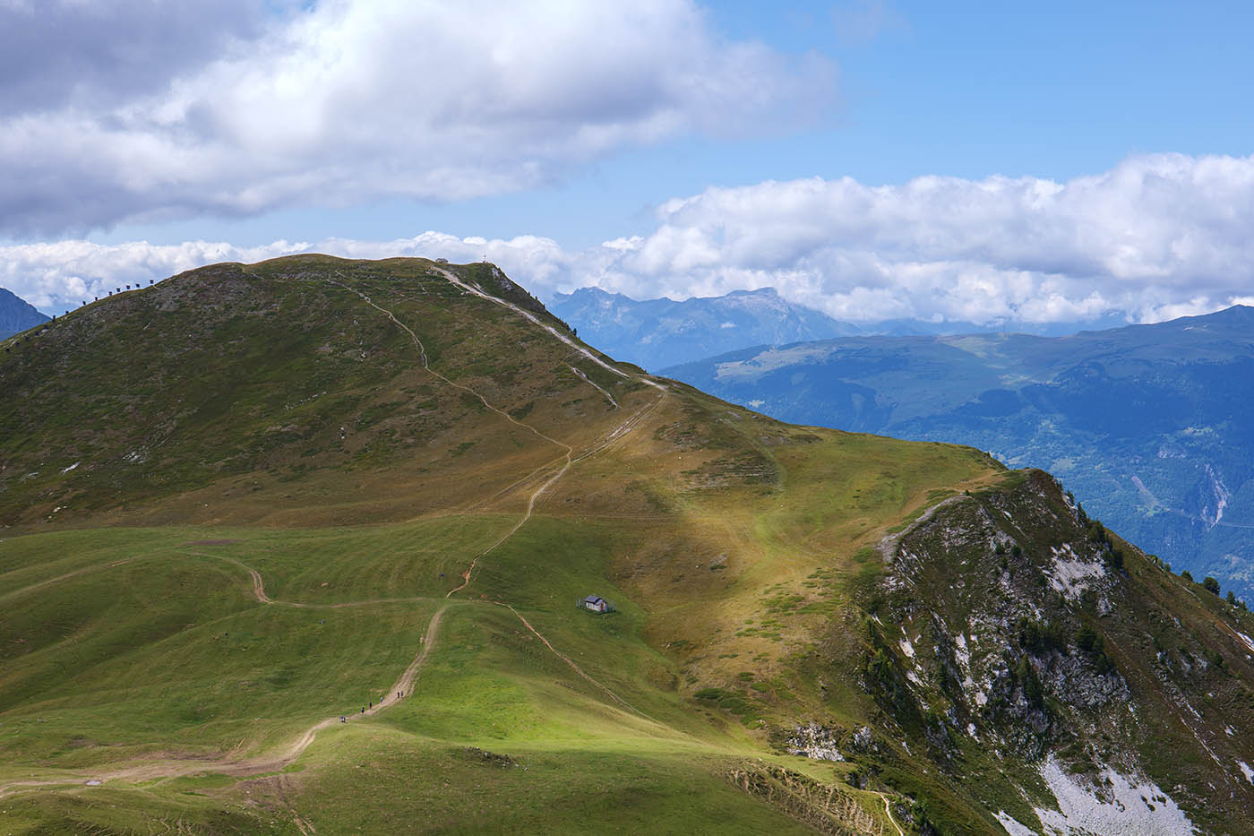 vue sur Mont Saint-Jacques à La Plagne