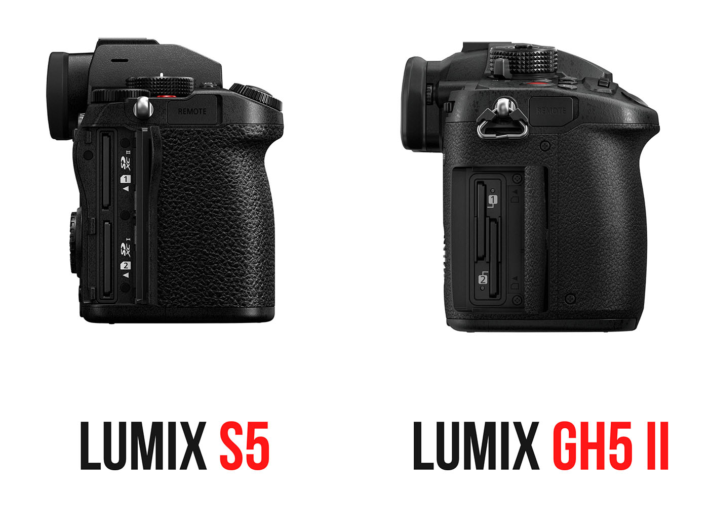 Différences entre GH5 Mark II et Lumix S5