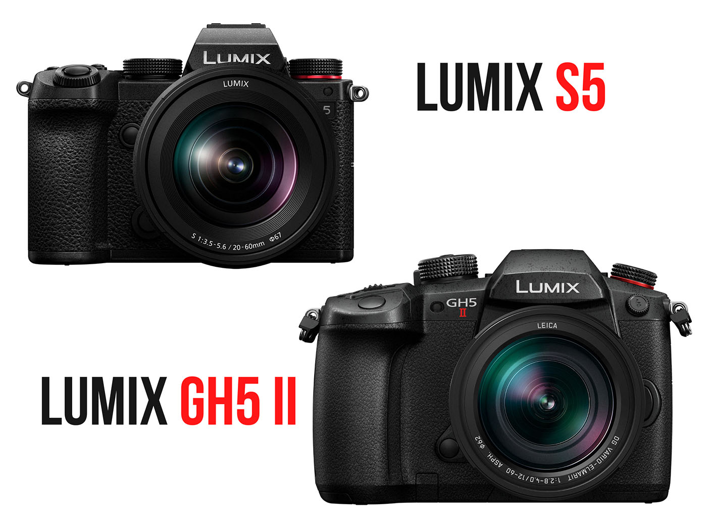 Lumix GH5 vs Lumix S5