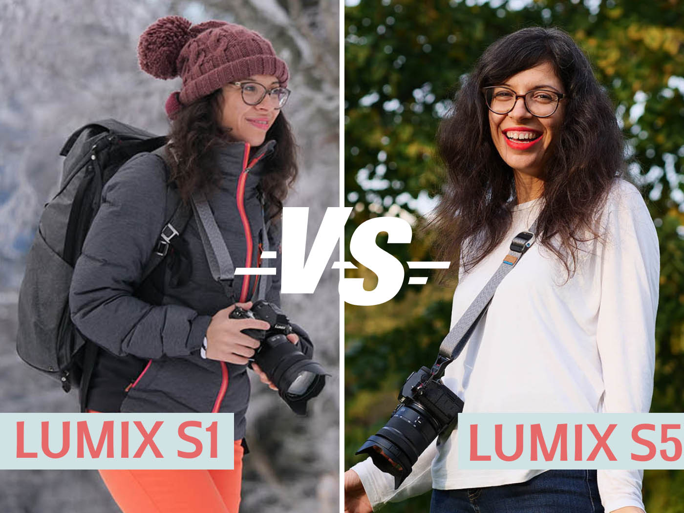 Lumix S5 vs Lumix S1 comparatif