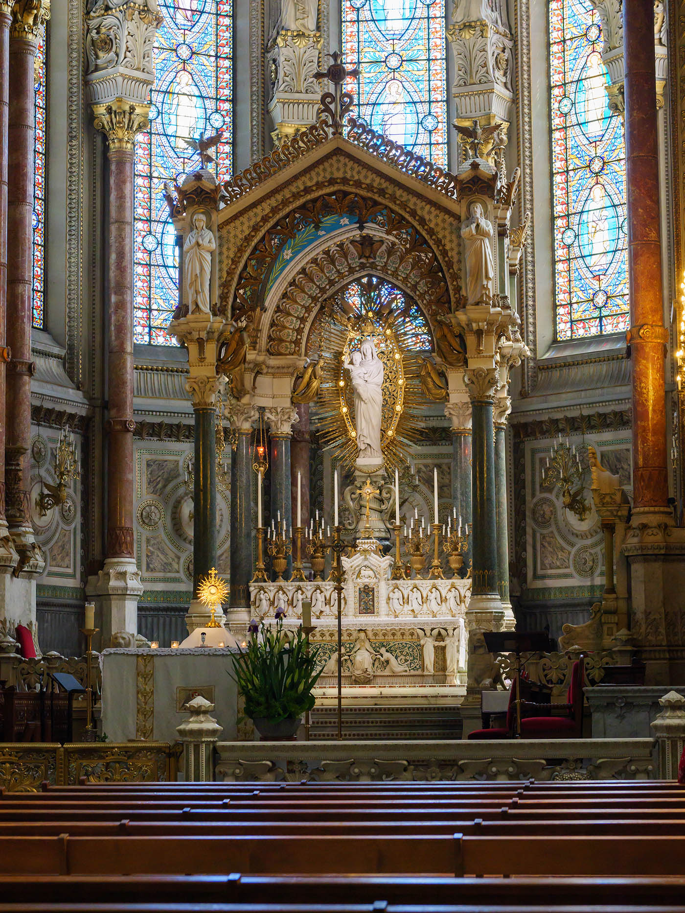 intérieur de la Basilique Fourvière