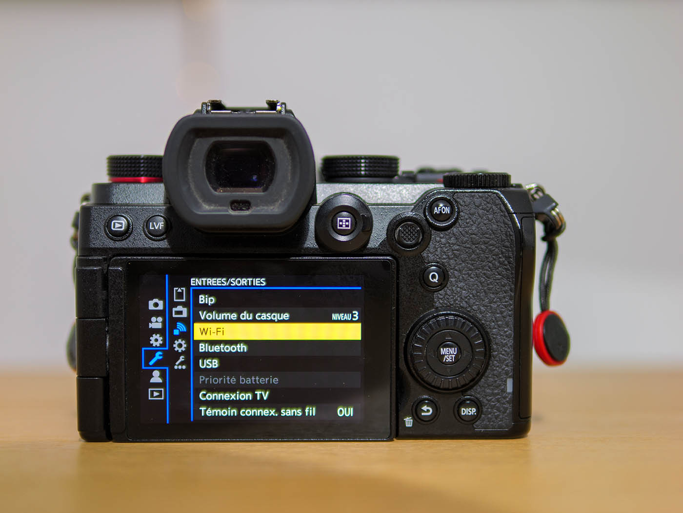 configuration wifi Lumix