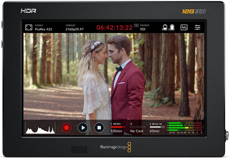 moniteur externe-enregistreur Blackmagic