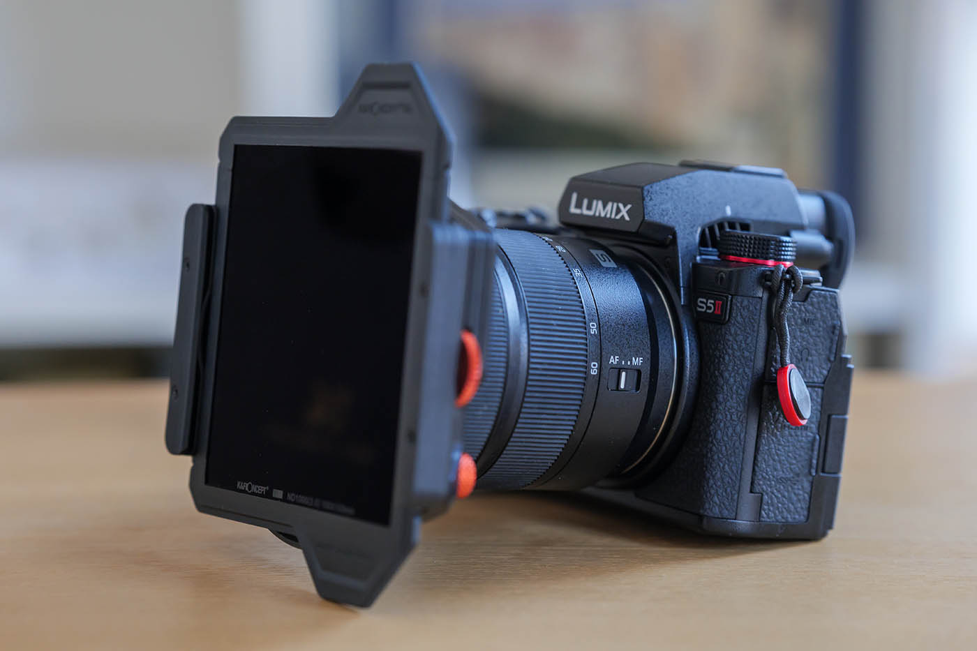 filtres ND et porte-filtre pour Lumix S5II