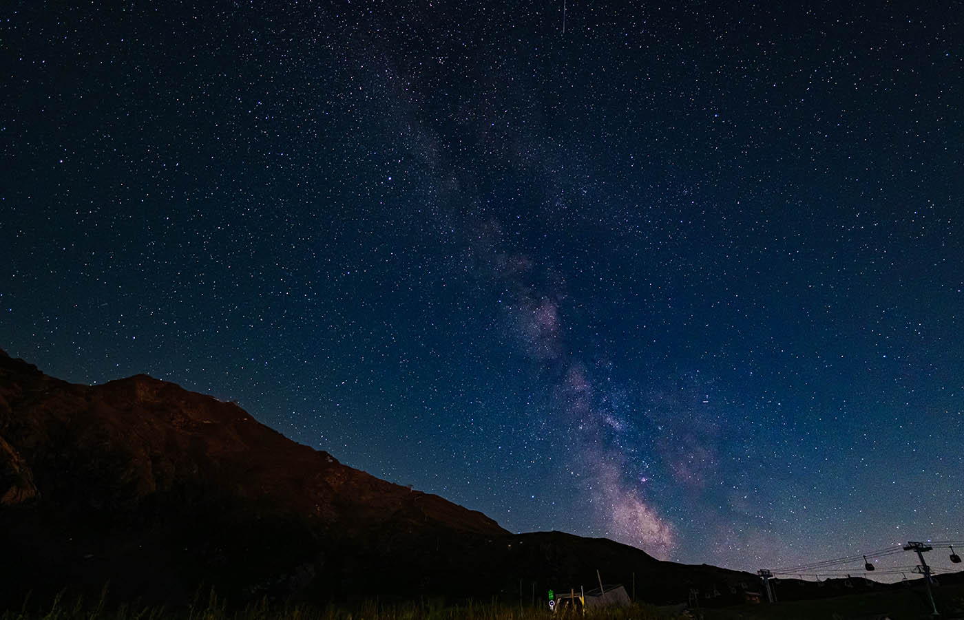 photo étoiles avec filtre pour appareil photo