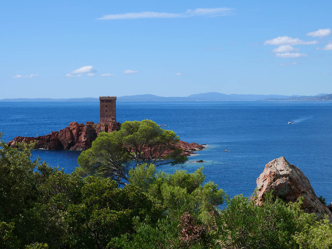 vue sur l'ile d'or