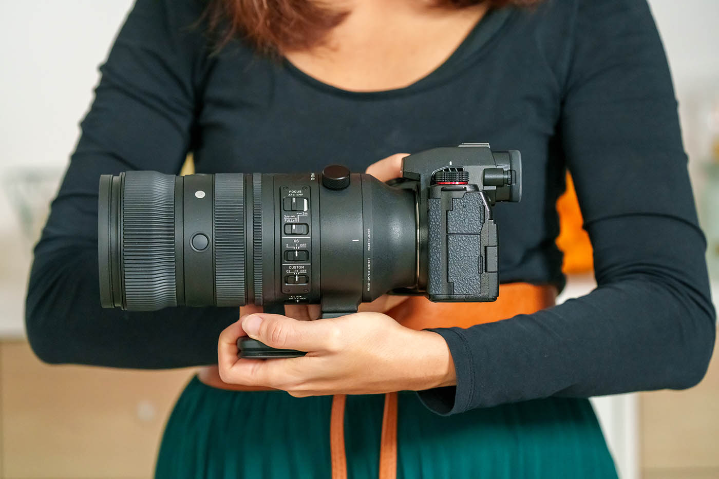 Sigma 70-200 mm DG DN ergonomie