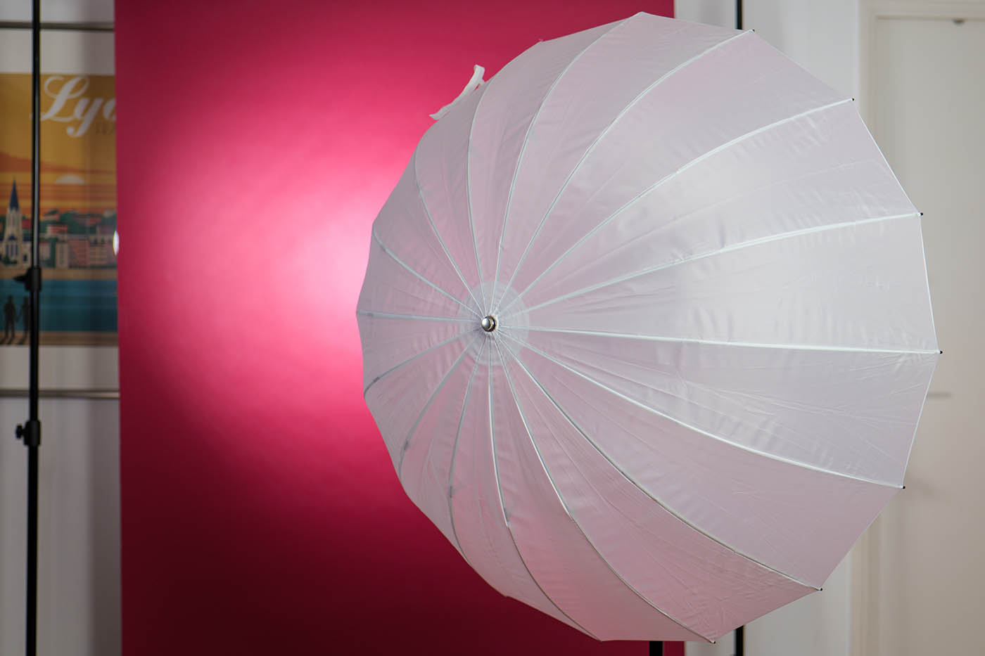 parapluie pour flash studio