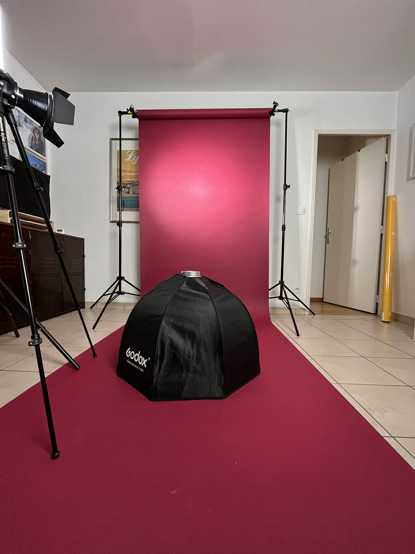 Une séance de portrait photo artistique avec vidéoprojection - Le blog des  studios photo et de création