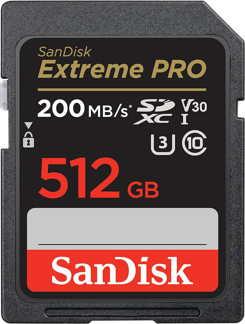 carte SD Sandisk Extreme Pro