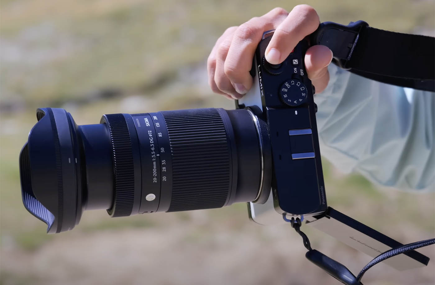 Sigma 20-200mm f3.5-6.3 et Lumix S9