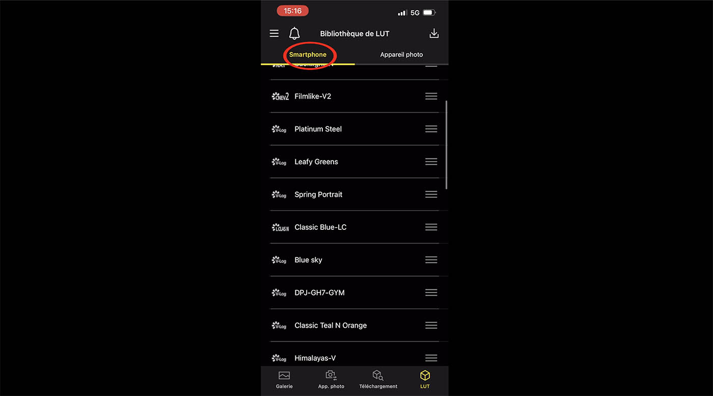 télécharger une LUT gratuitement