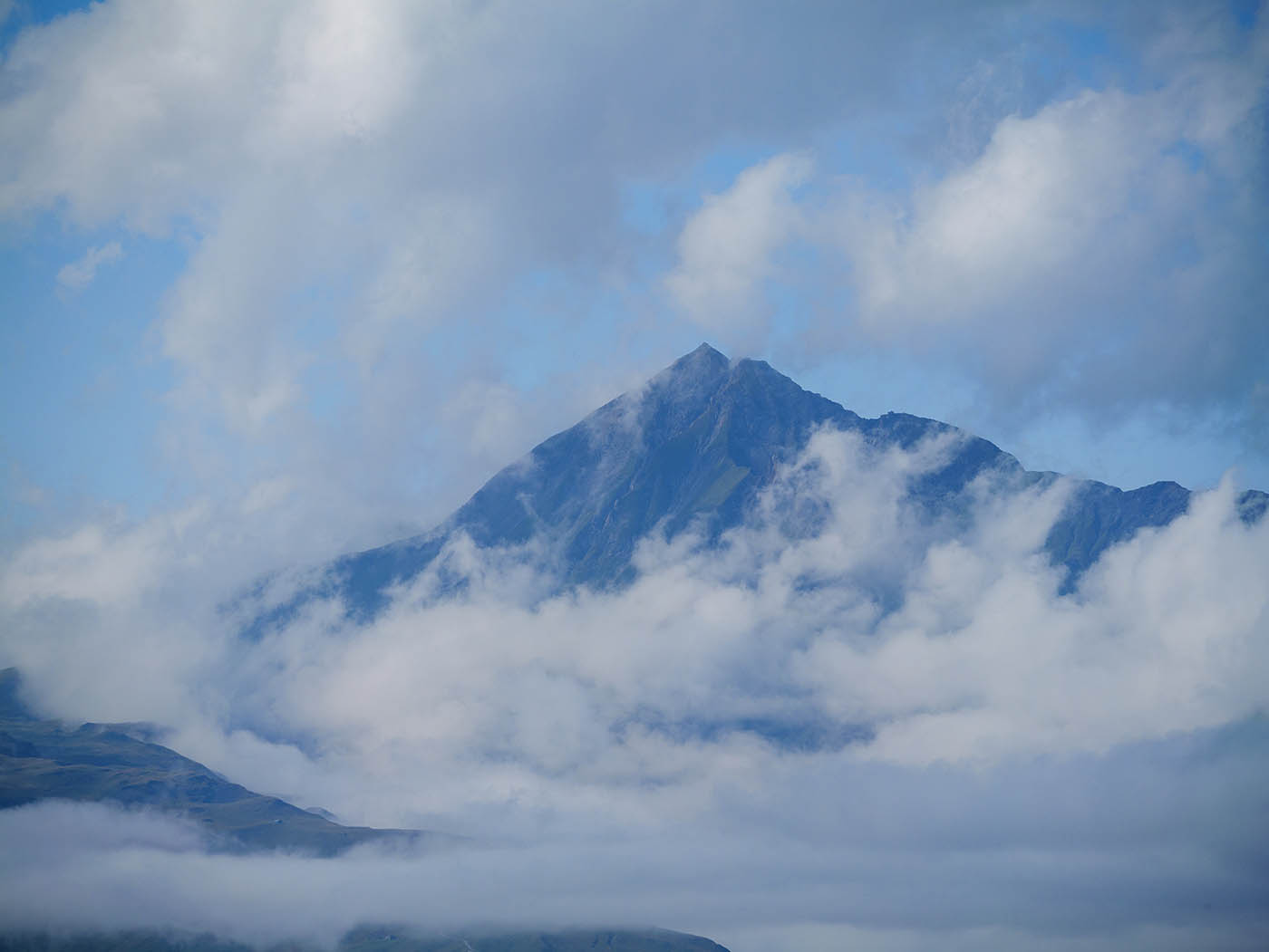 photo de paysage au téléobjectif