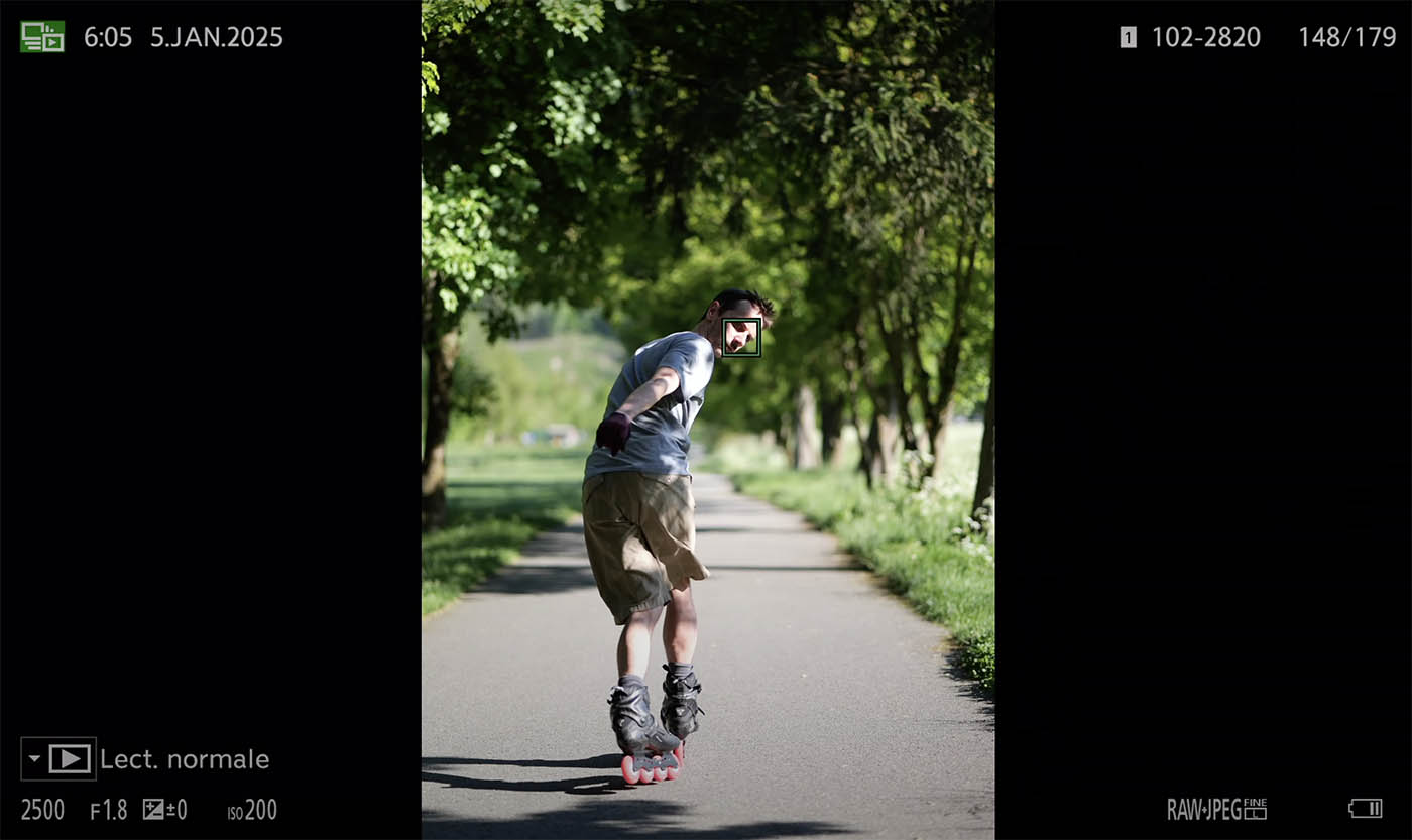 test autofocus photo rafale