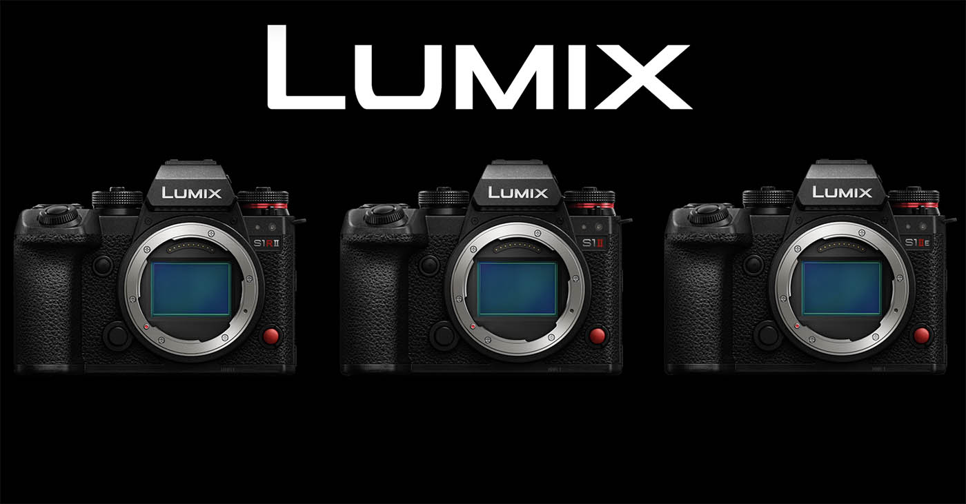 mise à jour Lumix S1RII, S1II, S1IIE