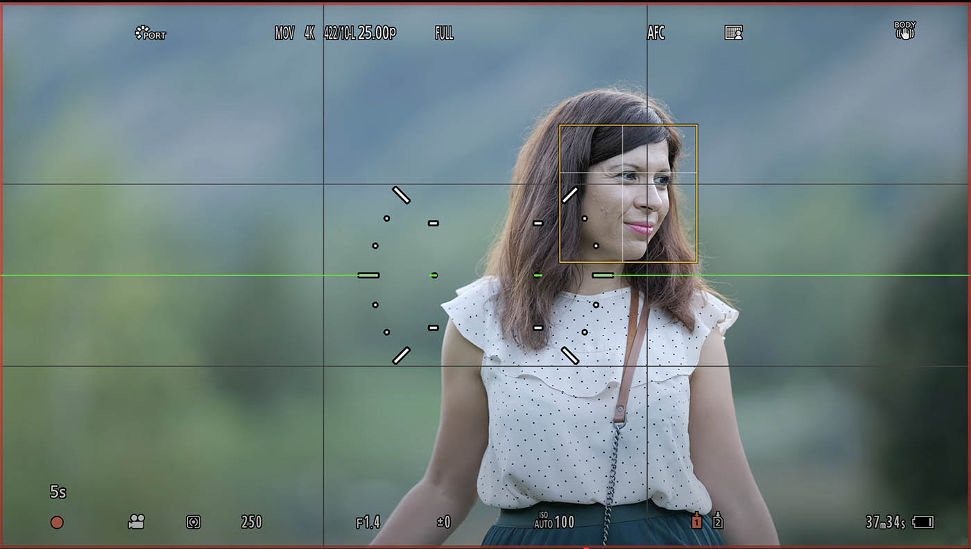 test autofocus vidéo