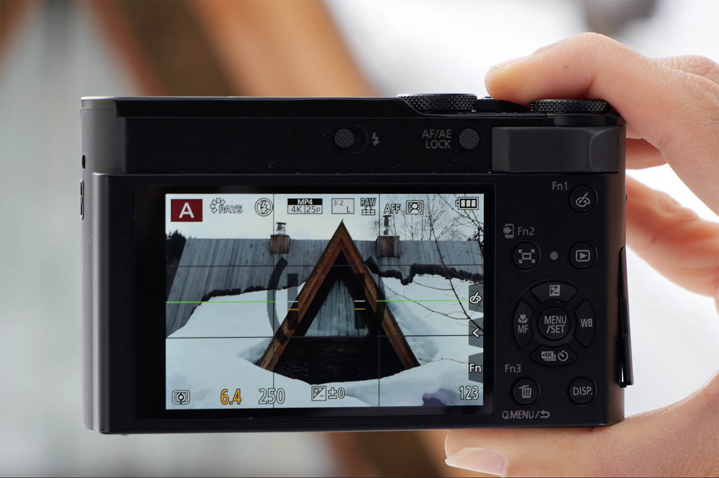 Panasonic Lumix TZ300 écran