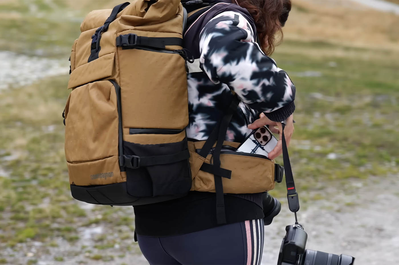 ceinture abdominale et poche pour smartphone