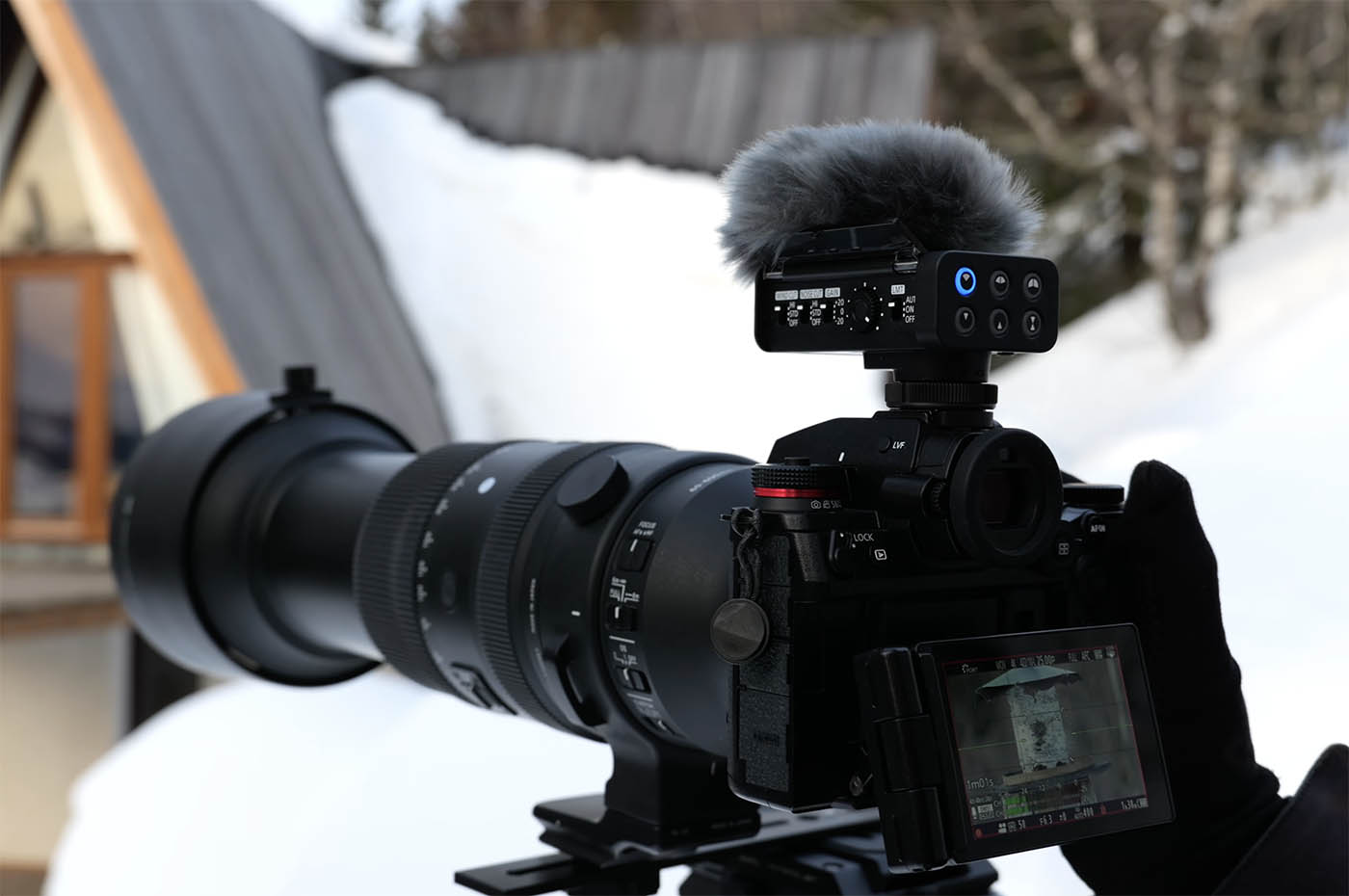 micro Lumix DMS1 test terrain