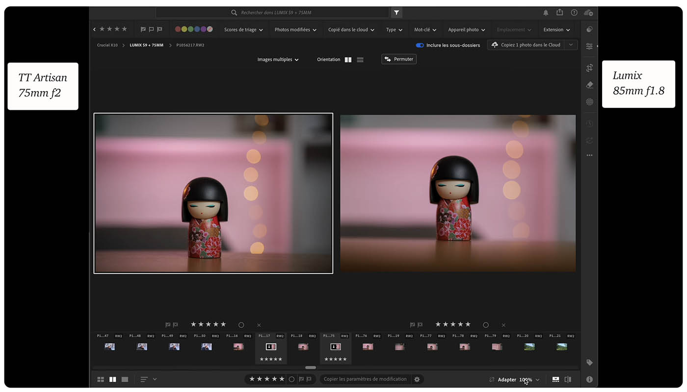 TTArtisan 75mm f2 AF vs Lumix 85mm f1.8
