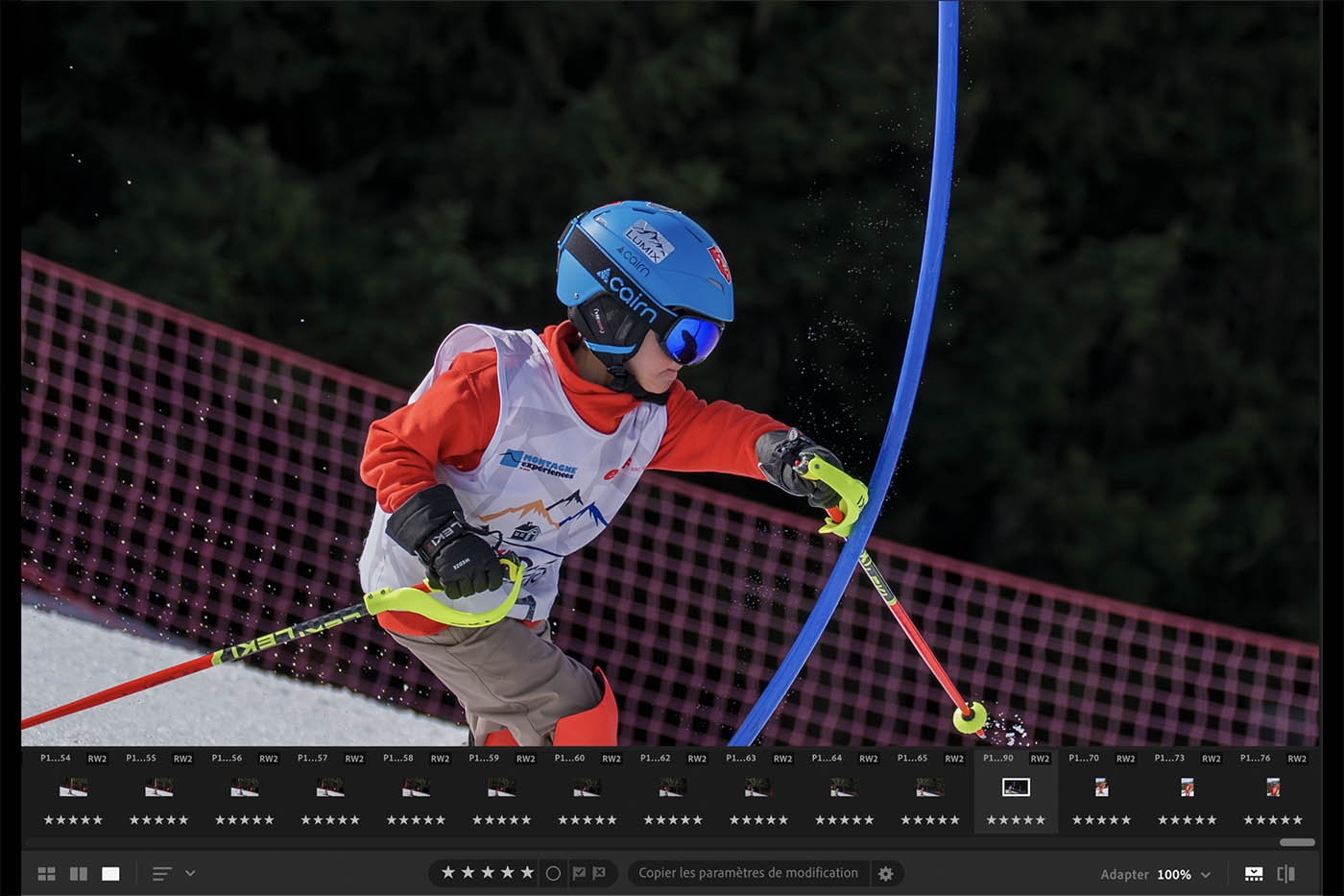 photographie sport avec téléobjectif L-Mount