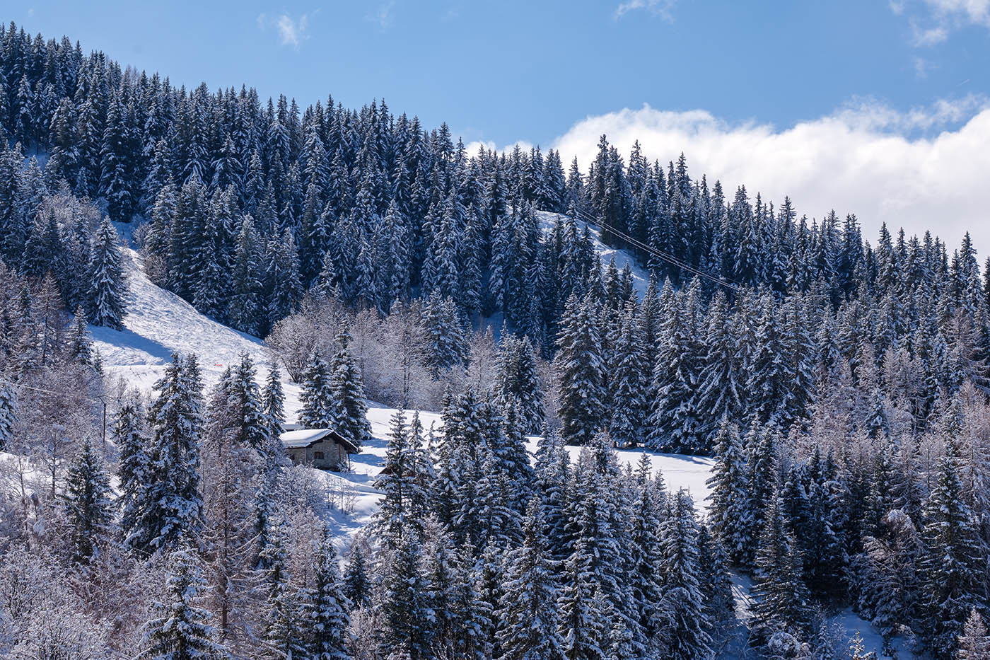 téléobjectif L-mount en photo de paysage