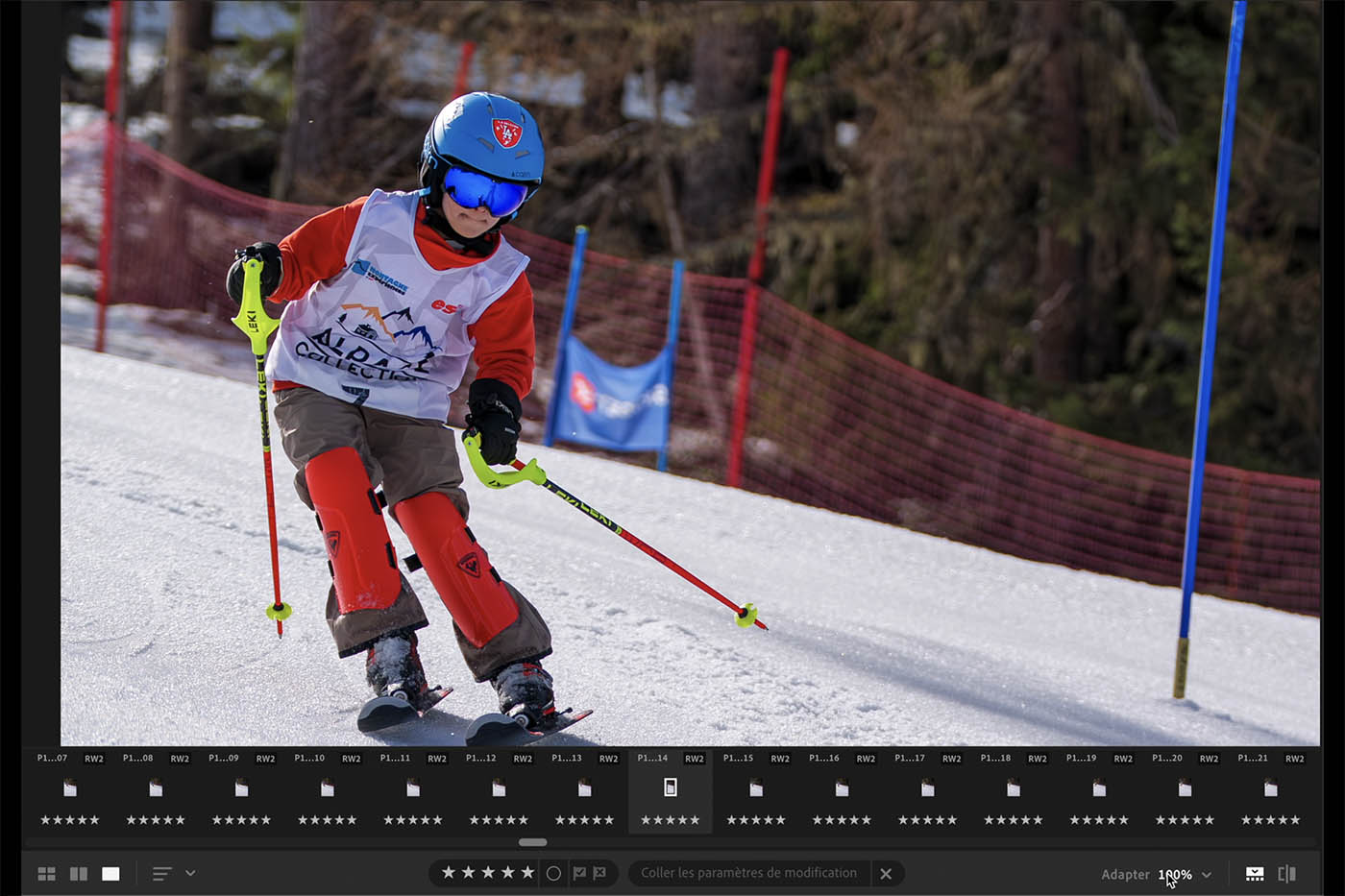 test autofocus photo de sport