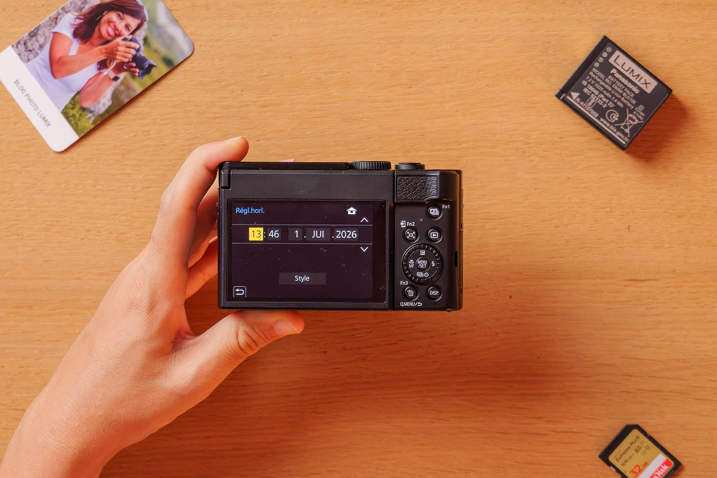 démarrage rapide avec Lumix TZ99 Panasonic