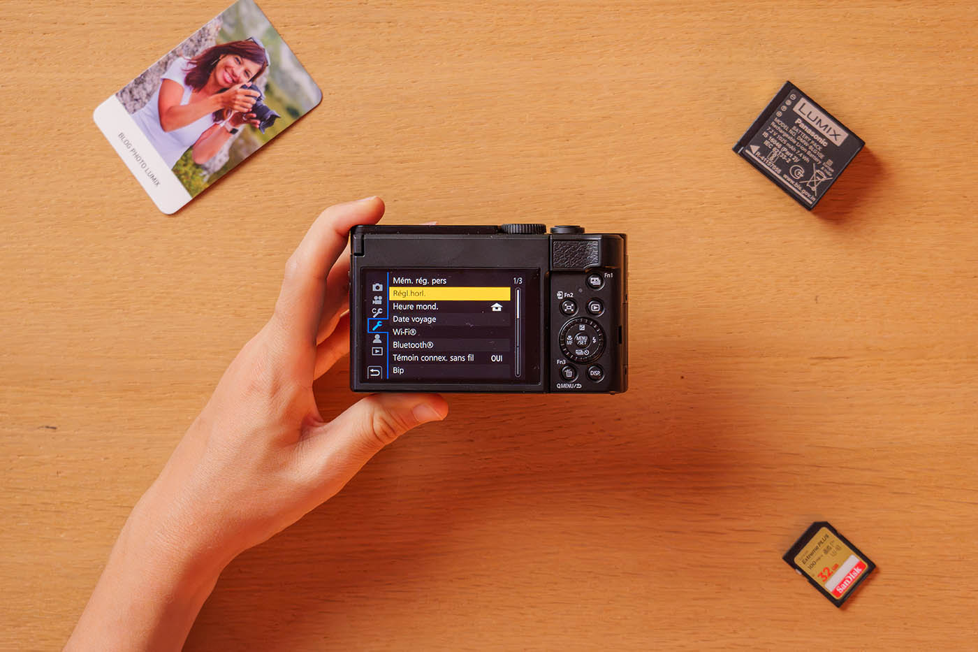 tuto débutant Lumix TZ99 Panasonic